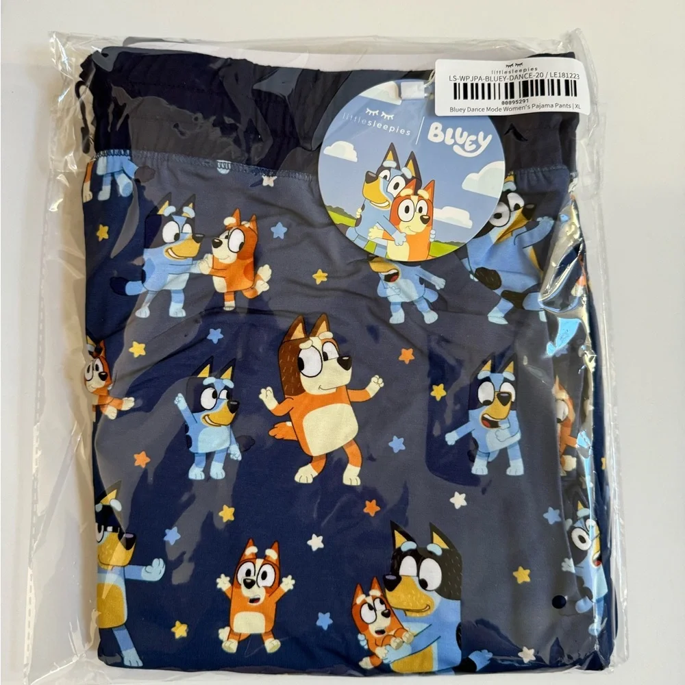 Little Sleepies Bluey Dance Mode Women's Pants - Picture 5 of 5